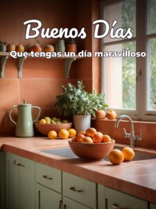 Buenos días con para una amiga