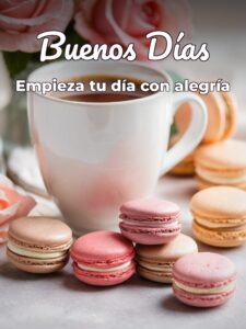 Buenos días con para WhatsApp
