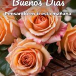 buenos días pensando en ti esta mañana