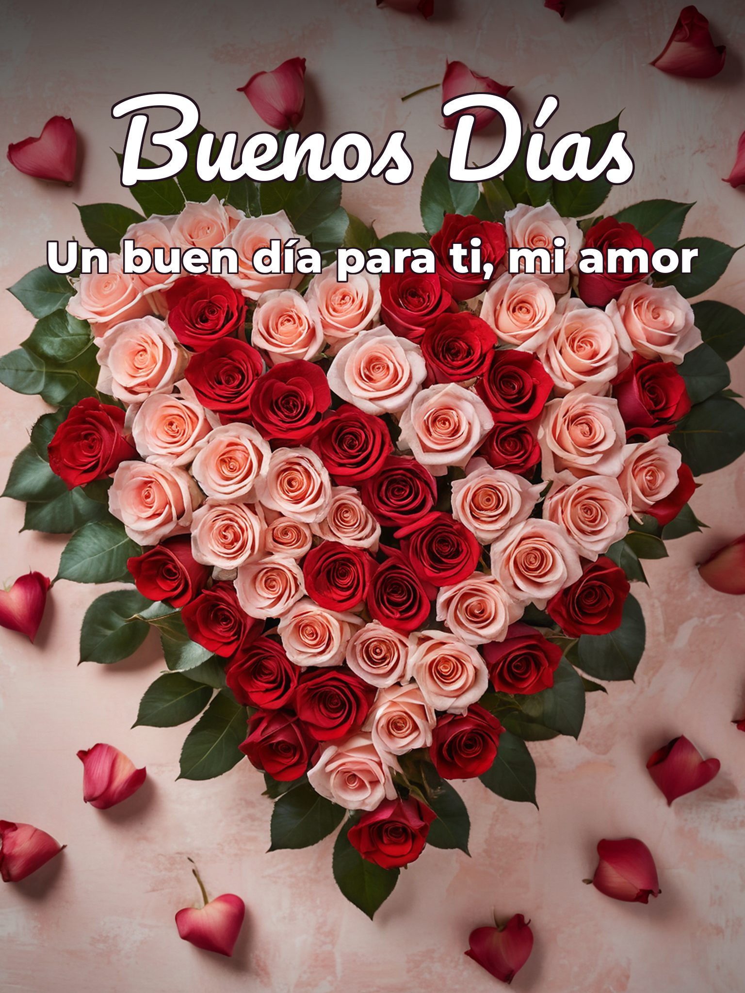 Buenos días de amor para Facebook