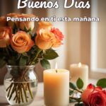 buenos días pensando en ti esta mañana
