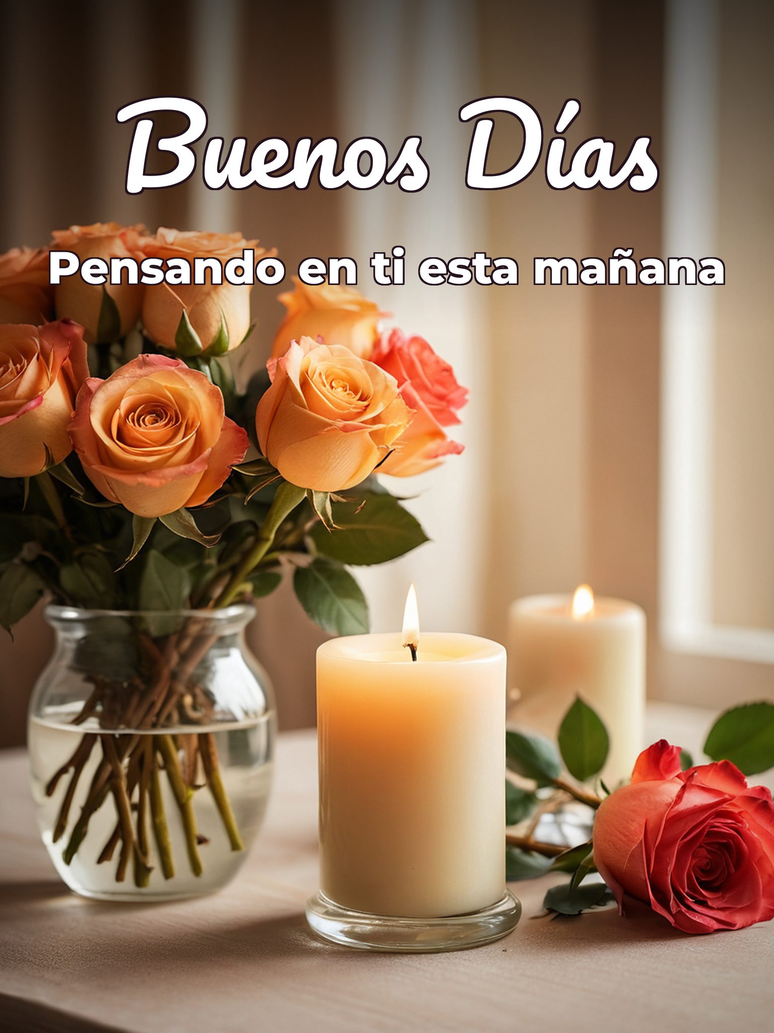 Buenos días de amor para WhatsApp