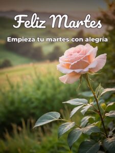 Buenos días de martes para celular