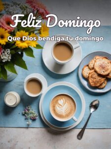 Buenos días en domingo para celular