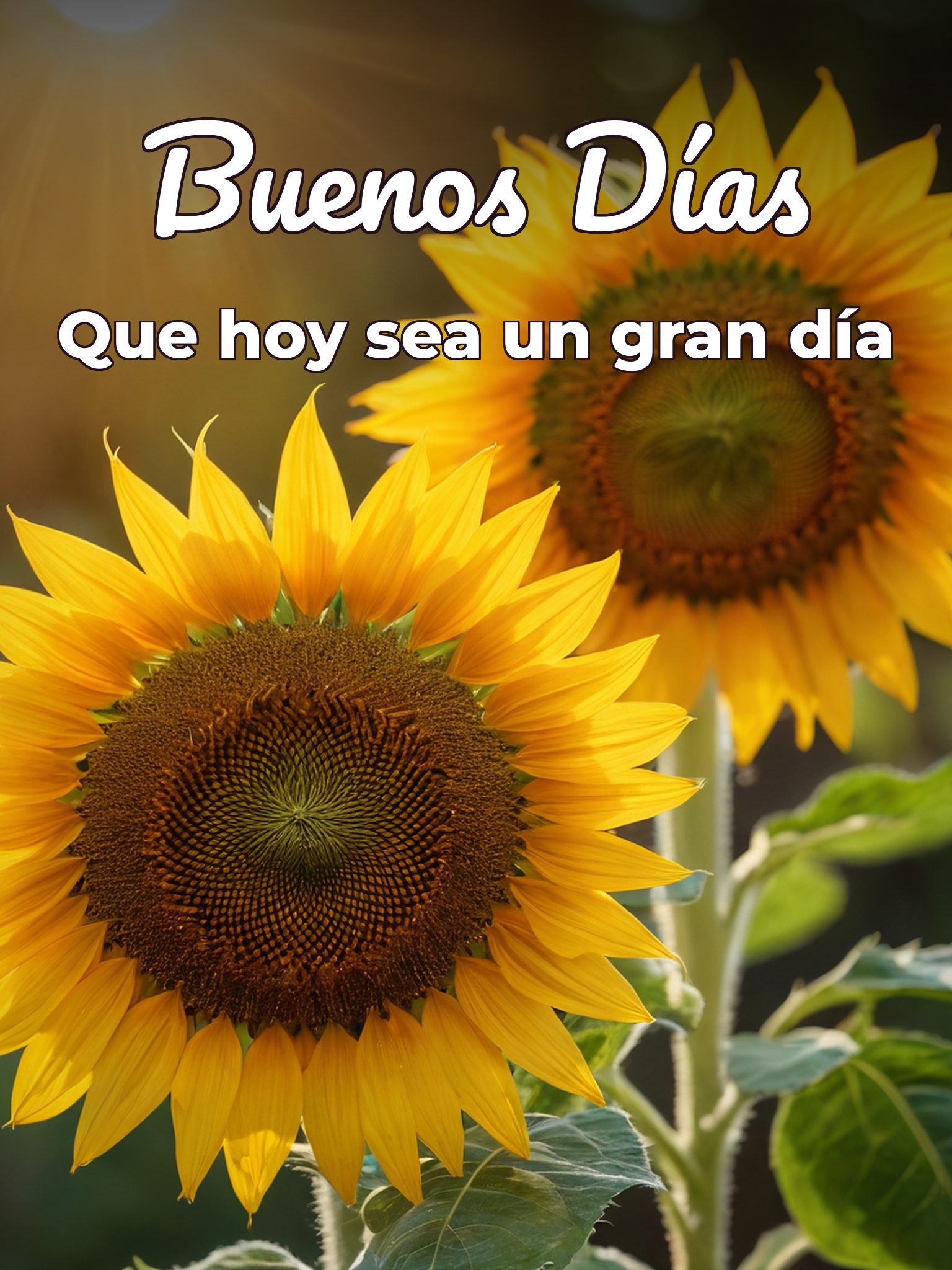 Buenos días en frases