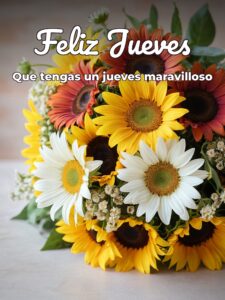Buenos días feliz día jueves