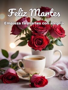Buenos días feliz martes amor para WhatsApp gratis