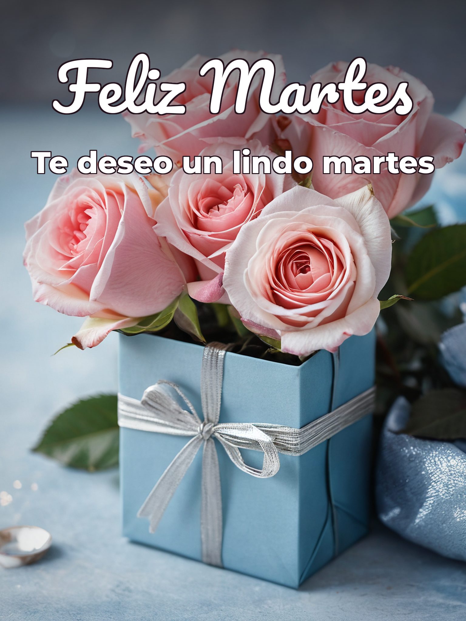 Buenos días feliz martes amor