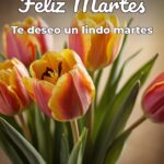 feliz martes te deseo un lindo martes