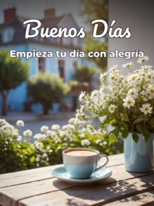 Buenos días fotos y frases para Facebook