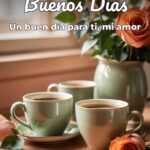 buenos días un buen día para ti, mi amor