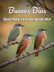 Buenos días frases