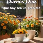 buenos días que hoy sea un gran día