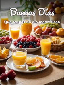 Buenos días frases lindas para Facebook