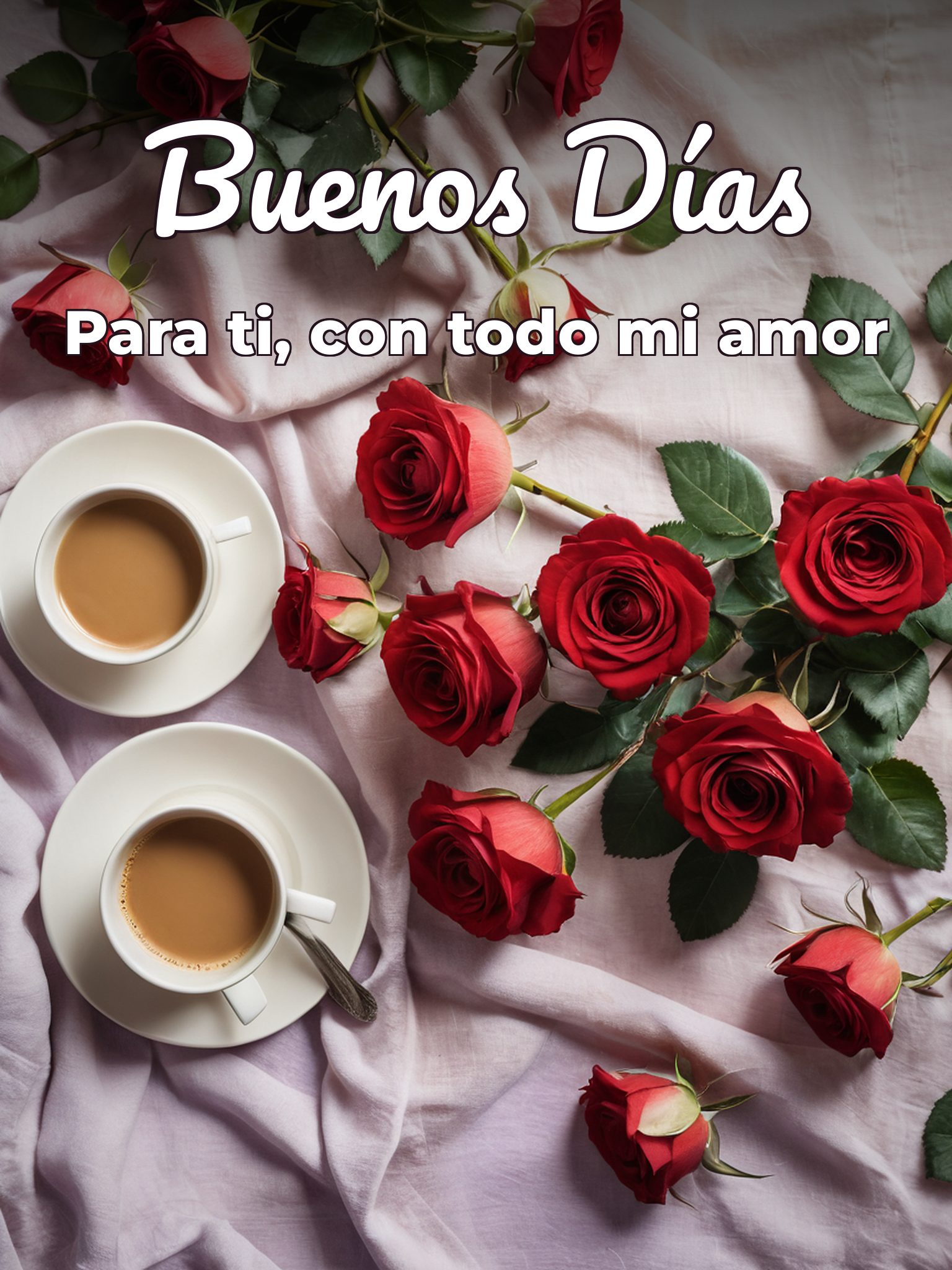Buenos días frases lindas para mi amor