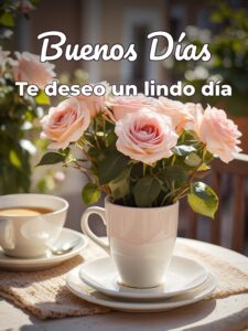 Buenos días frases para Facebook