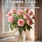buenos días un buen día para ti, mi amor