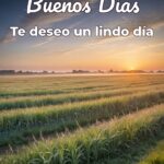 buenos días te deseo un lindo día