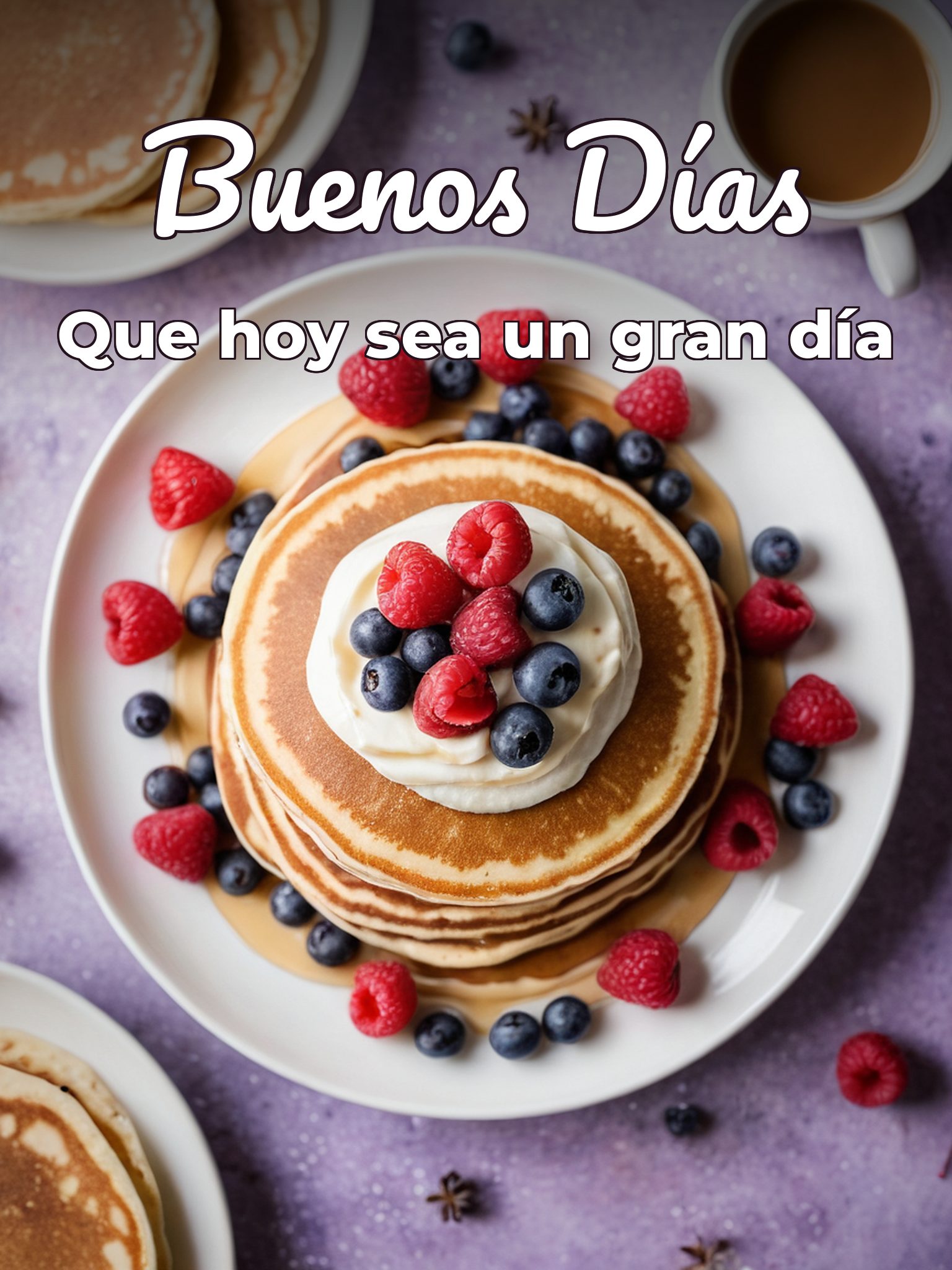 Buenos días hermosa para celular