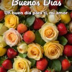 buenos días un buen día para ti, mi amor