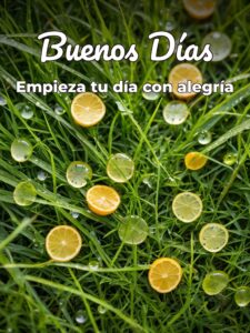 Buenos días linda