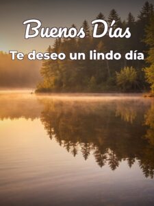 Buenos días linda para celular