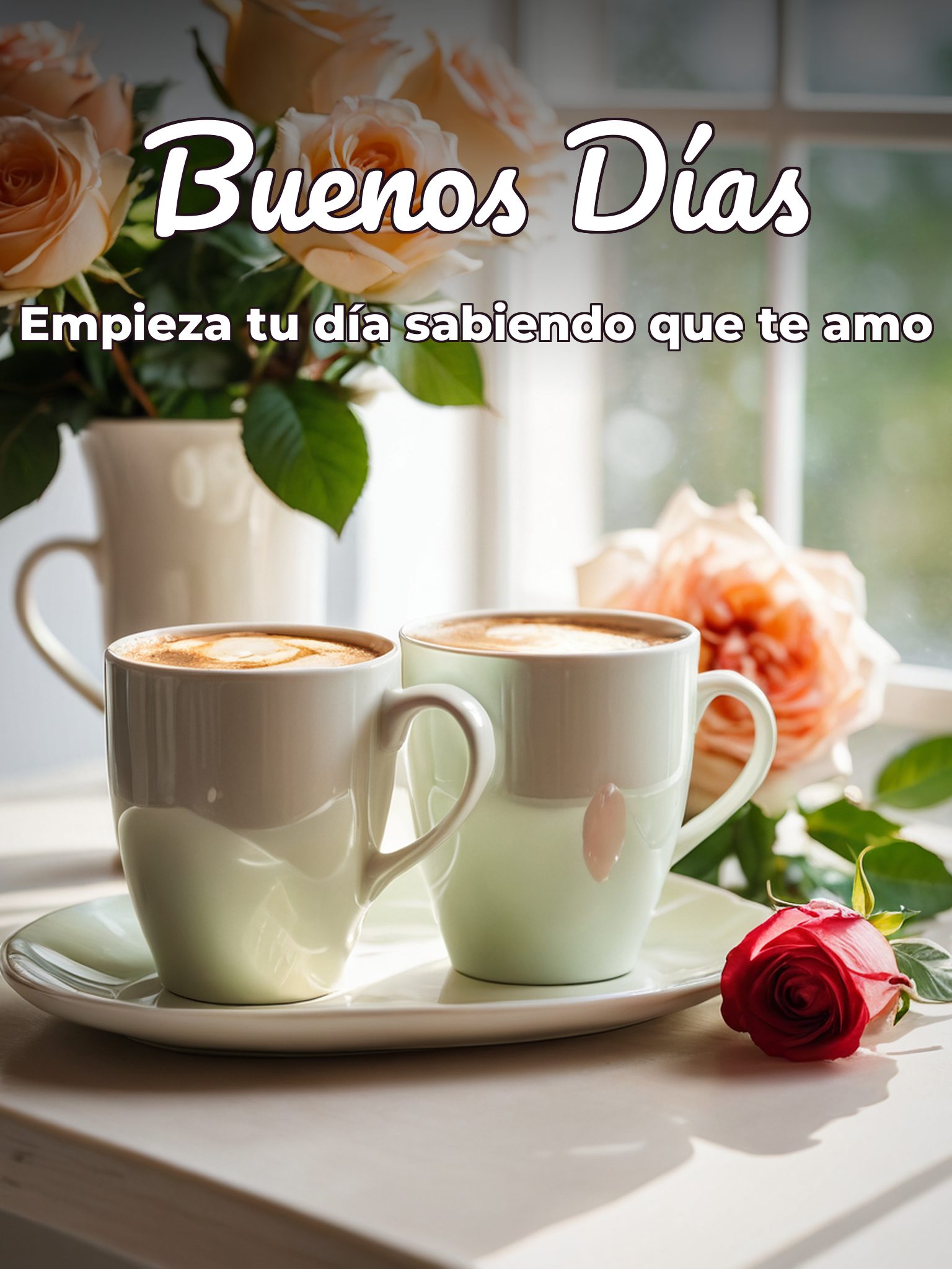 Buenos días linda para mi amor