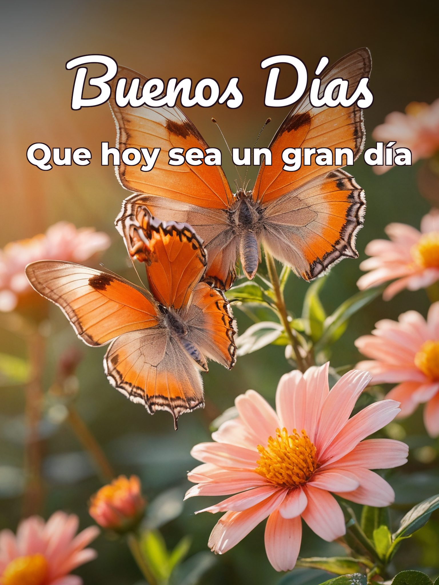 Buenos días lindo día para Facebook