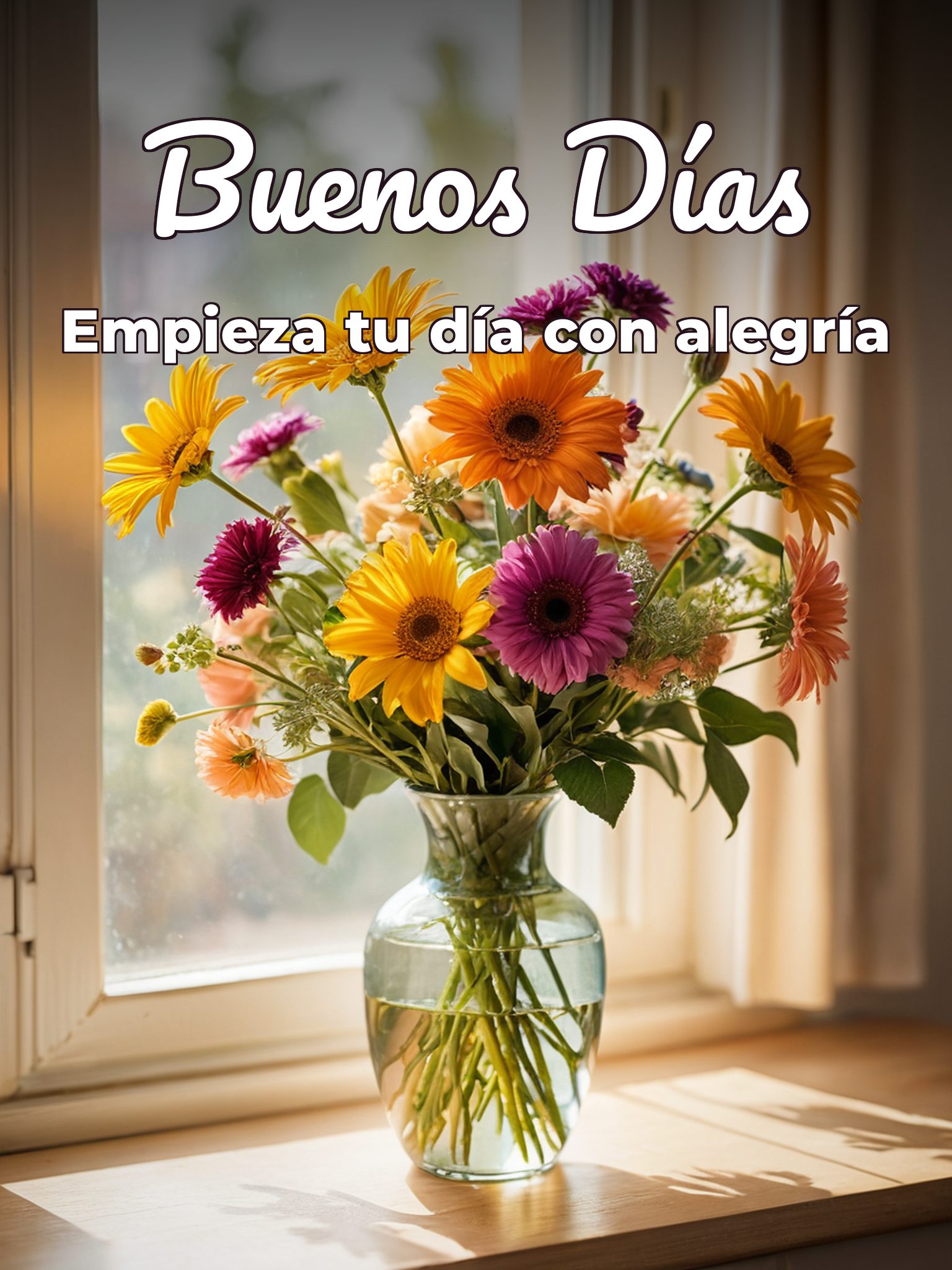 Buenos días lindo día para WhatsApp