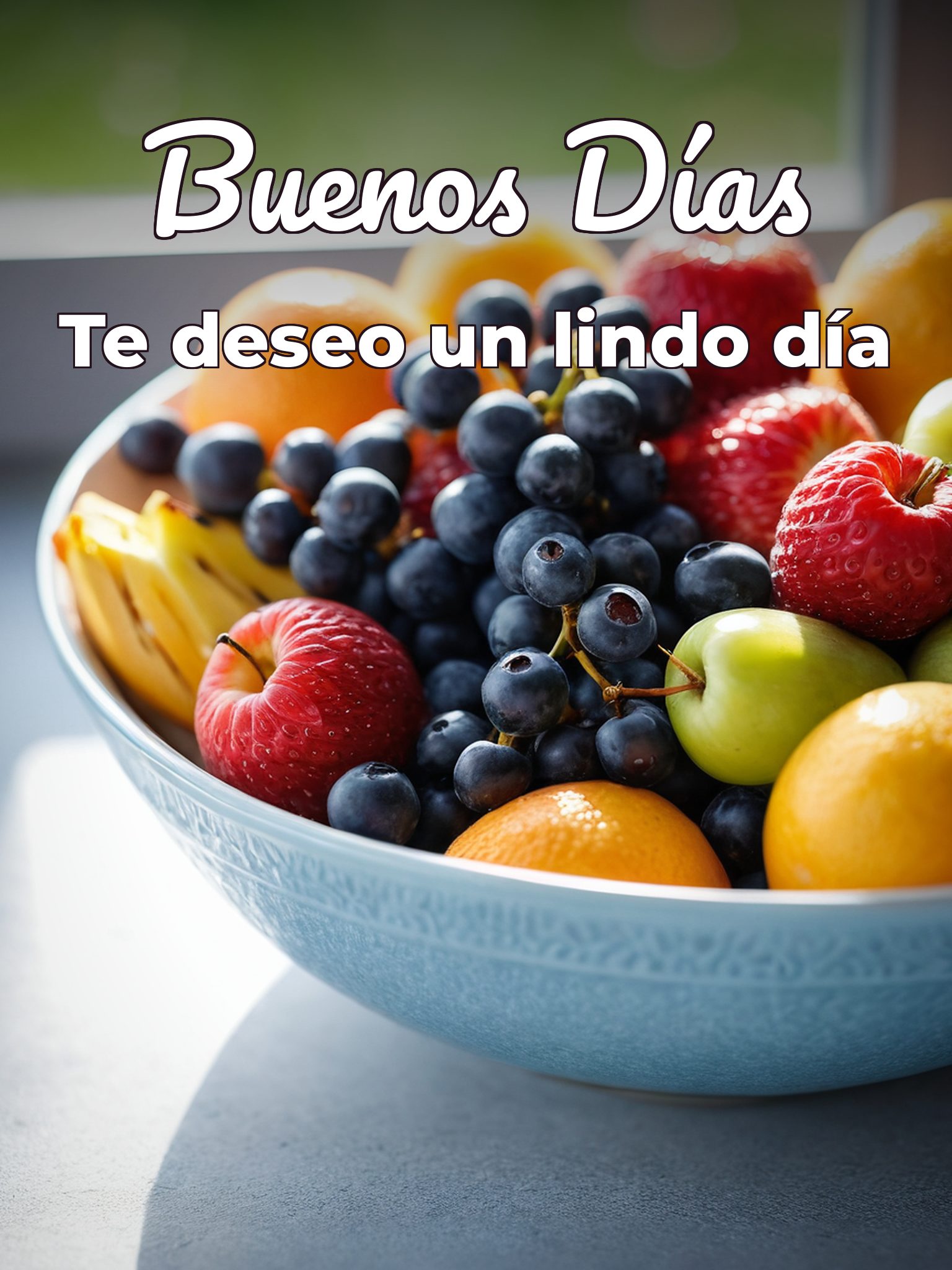 Buenos días lindo día