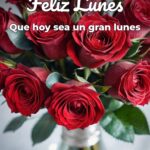 feliz lunes que hoy sea un gran lunes