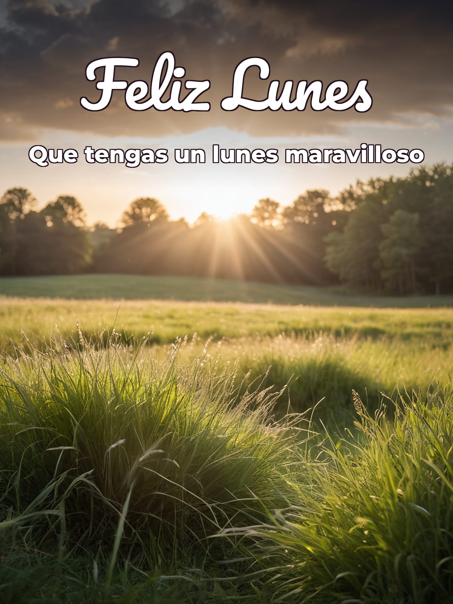 Buenos días lunes de bendiciones para Facebook gratis