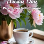 buenos días para ti, con todo mi amor
