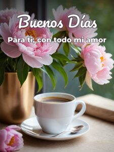 Buenos días mensajes bonitos para mi amor