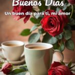 buenos días un buen día para ti, mi amor