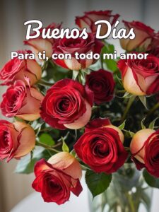 Buenos días mi amor en frases para Facebook
