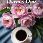 buenos días un buen día para ti, mi amor