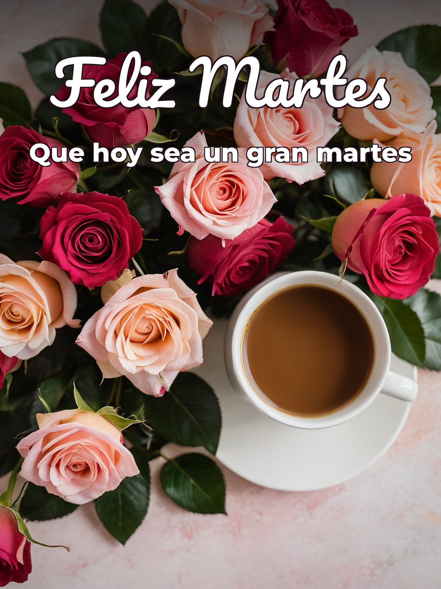 Buenos días mi amor feliz martes para WhatsApp gratis para celular