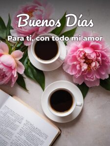Buenos días mi amor frases cortas