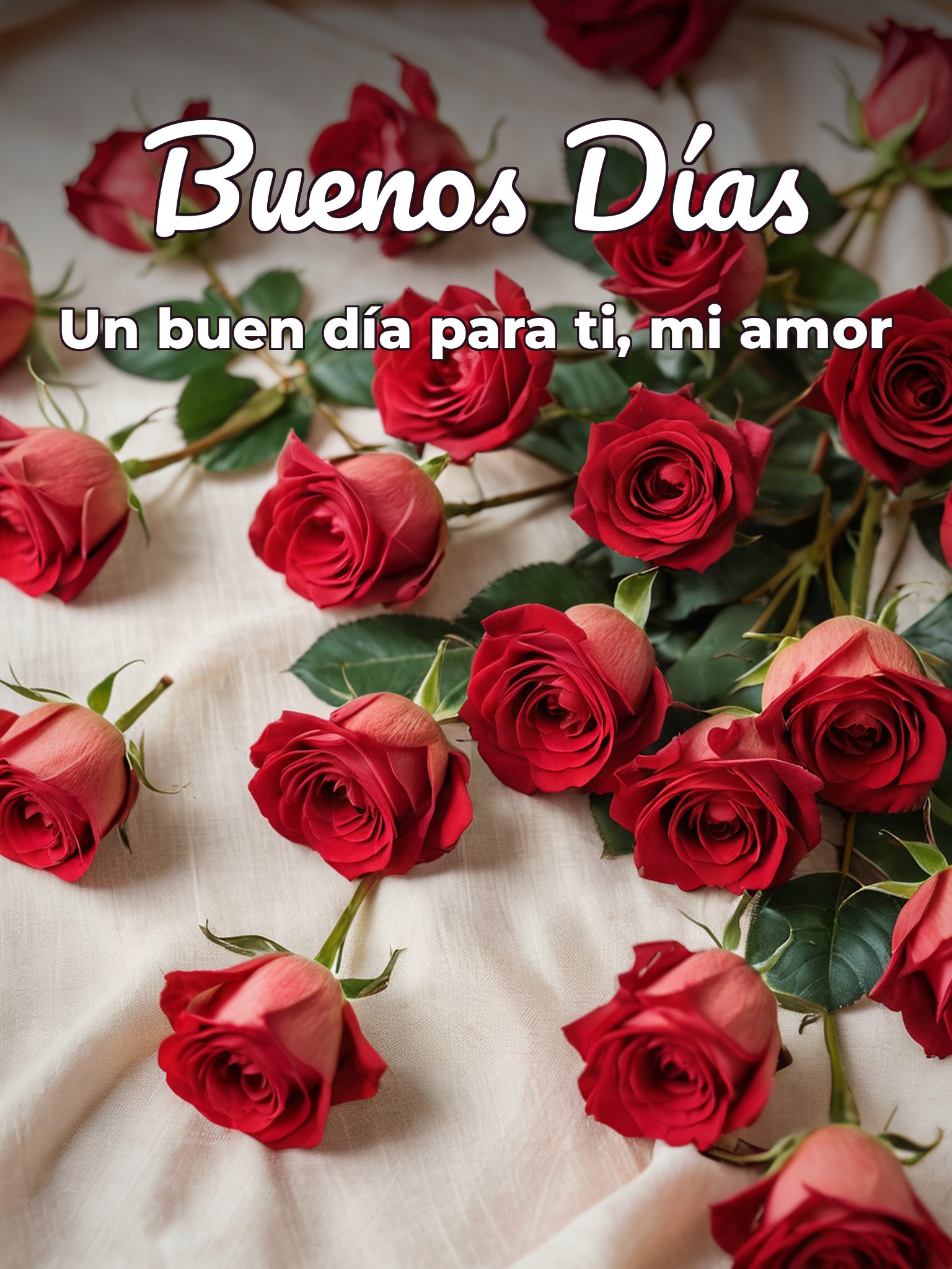 Buenos días mi amor frases cortas para celular