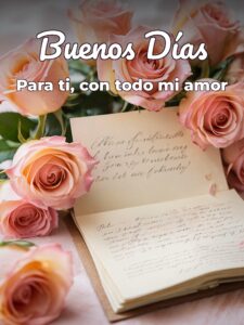 Buenos días mi amor frases cortas para descargar