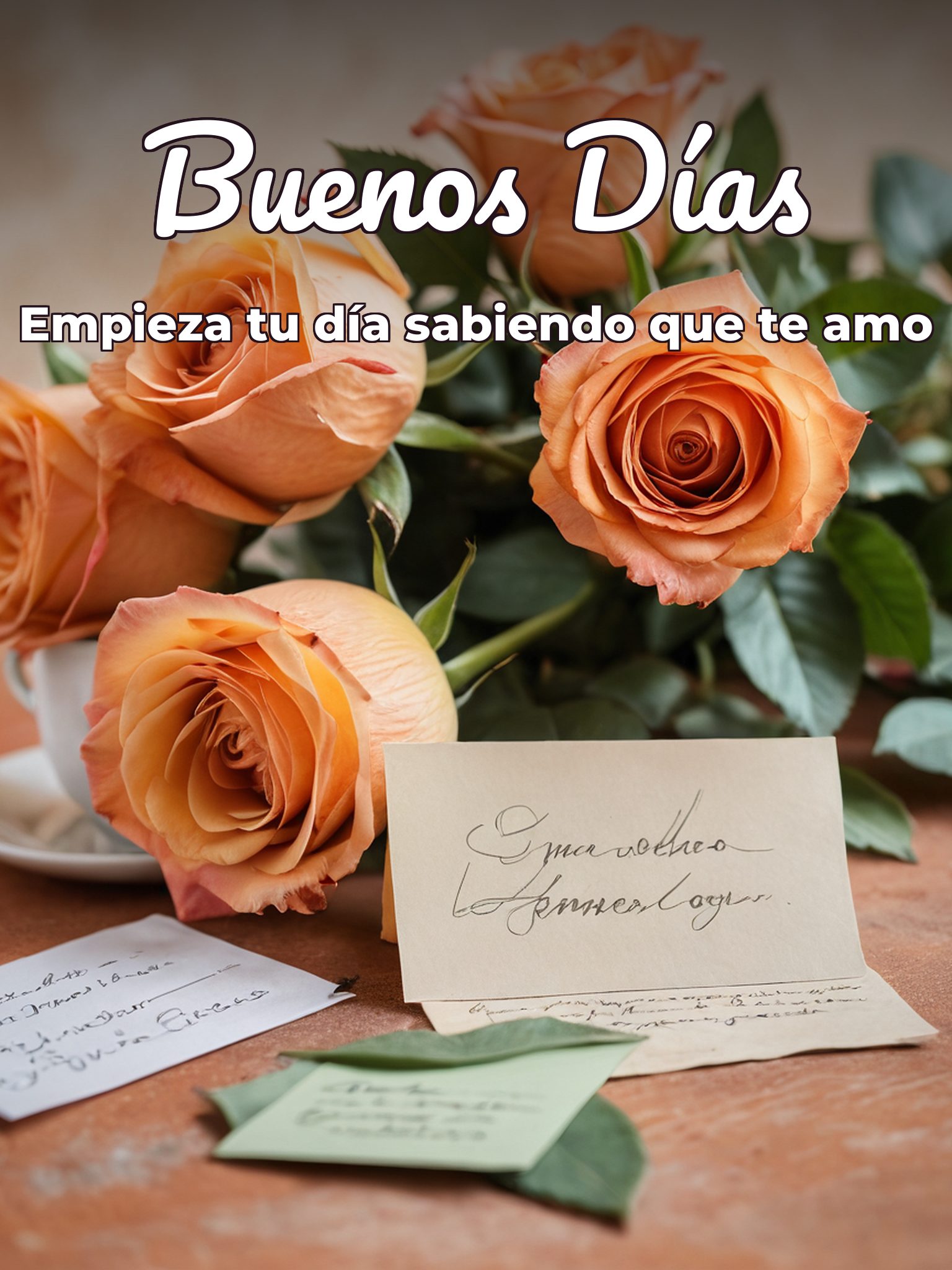 Buenos días mi amor frases cortas para mi amor
