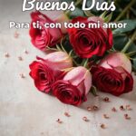 buenos días para ti, con todo mi amor