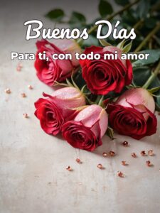 Buenos días mi amor frases lindas