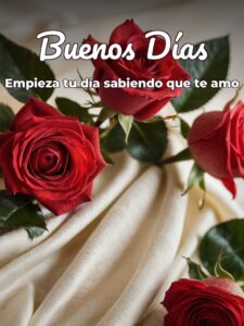 Buenos días mi amor frases lindas para Facebook