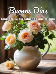 Buenos días mi amor frases lindas para una amiga