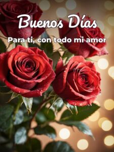 Buenos días mi amor frases para mi amor