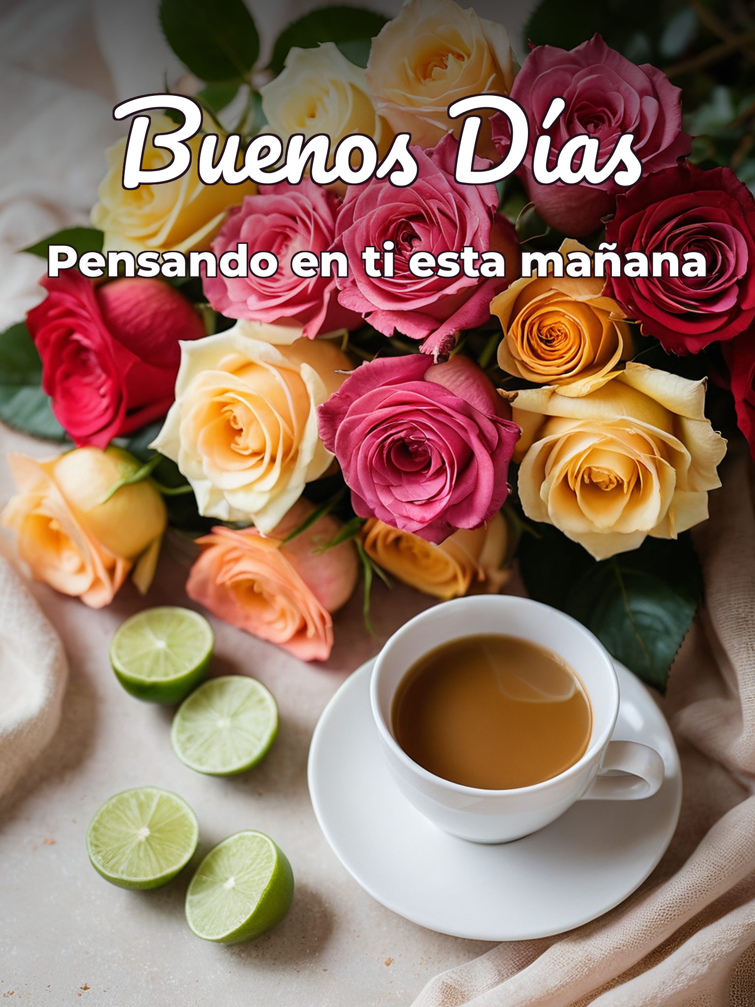 Buenos días mi amor hermoso para Facebook