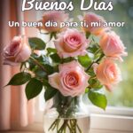 buenos días un buen día para ti, mi amor