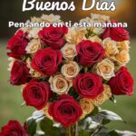 buenos días pensando en ti esta mañana
